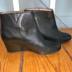 Black Wedge Bootie with Ultimate Comfort